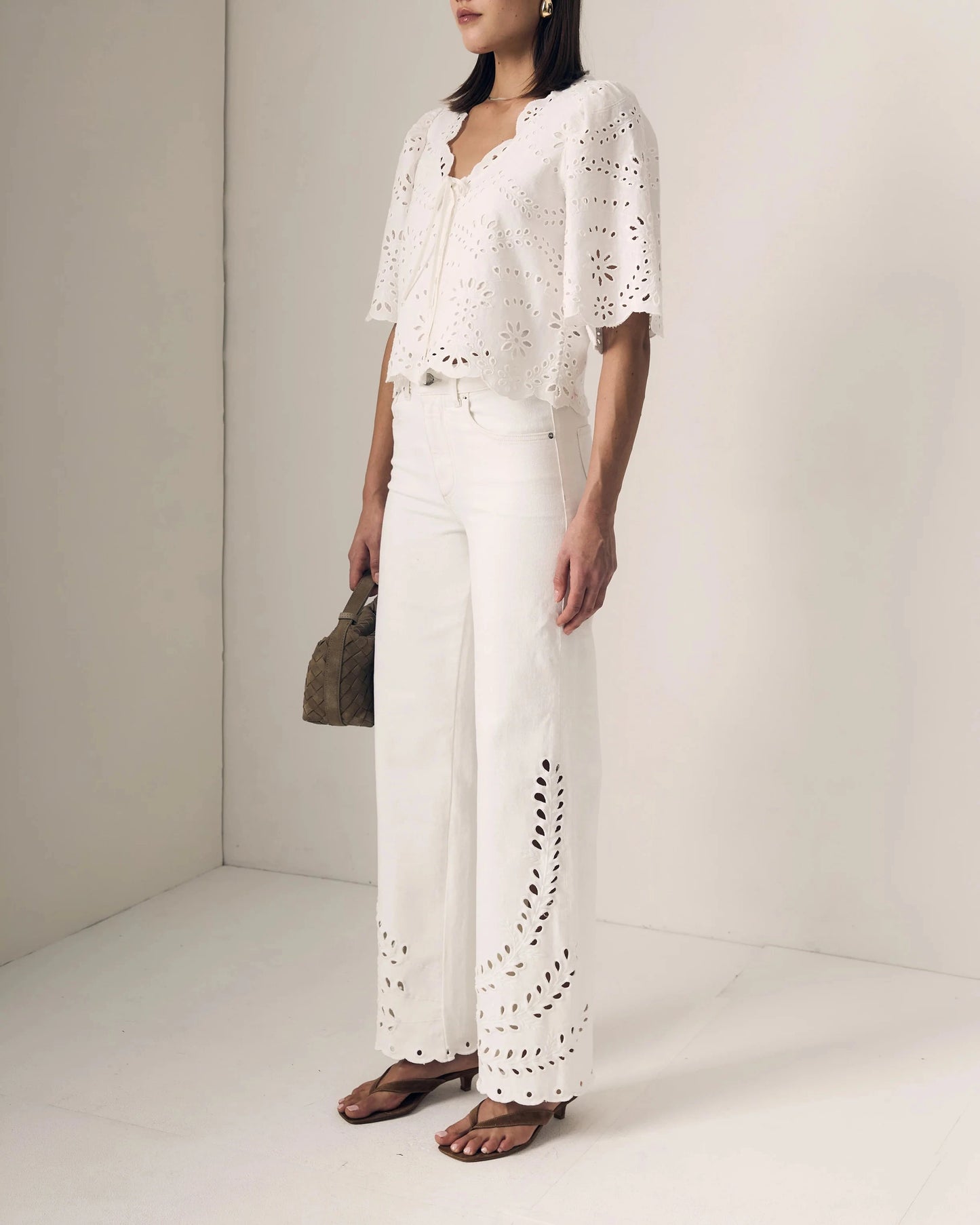 Column Eyelet Jean-Denim-Uniquities