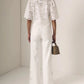 Column Eyelet Jean-Denim-Uniquities