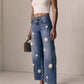 Flower Nomad Mid-Rise Ankle Jeans-Denim-Uniquities