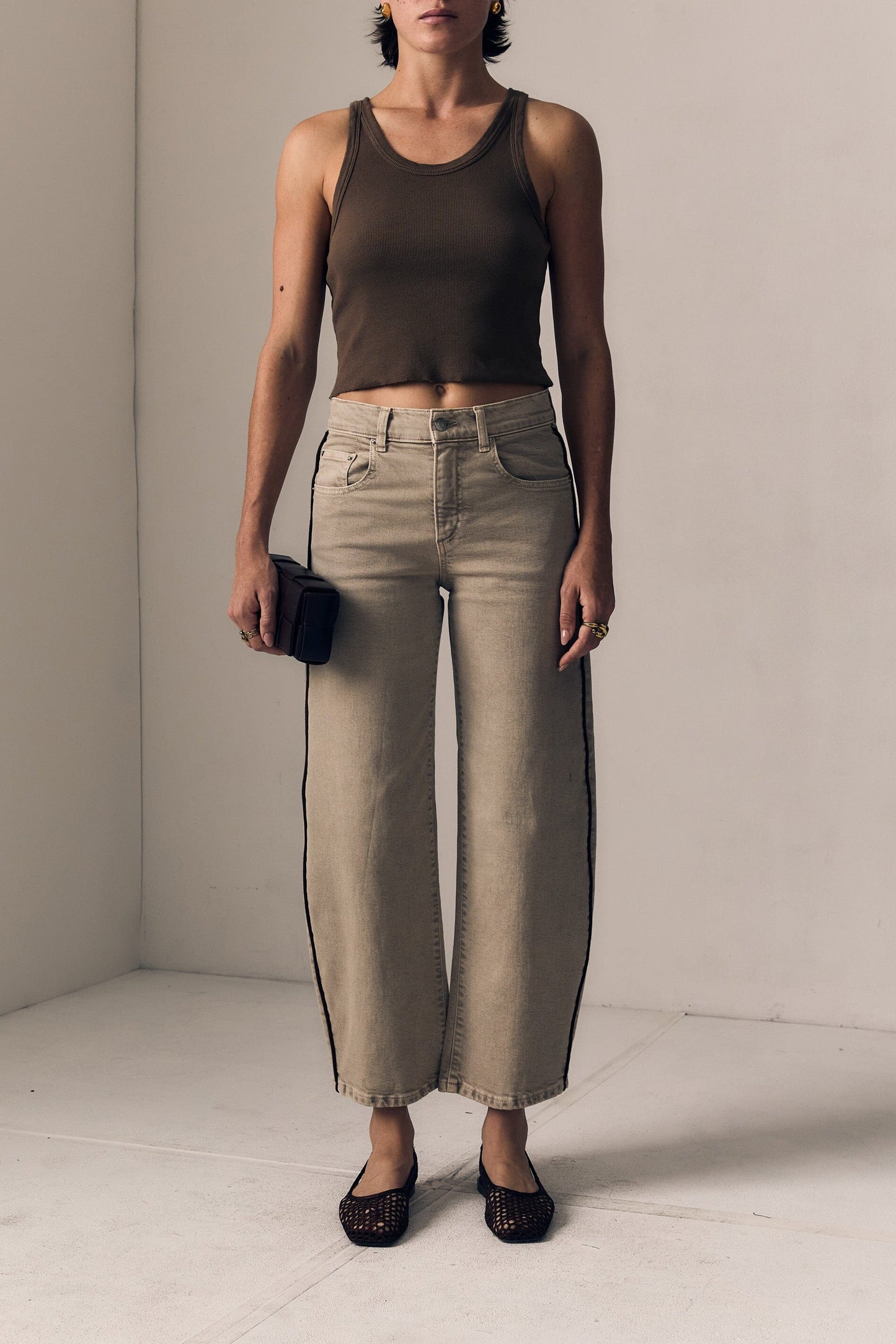 Sideline Nomad Mid-rise Ankle Denim Le Jean 