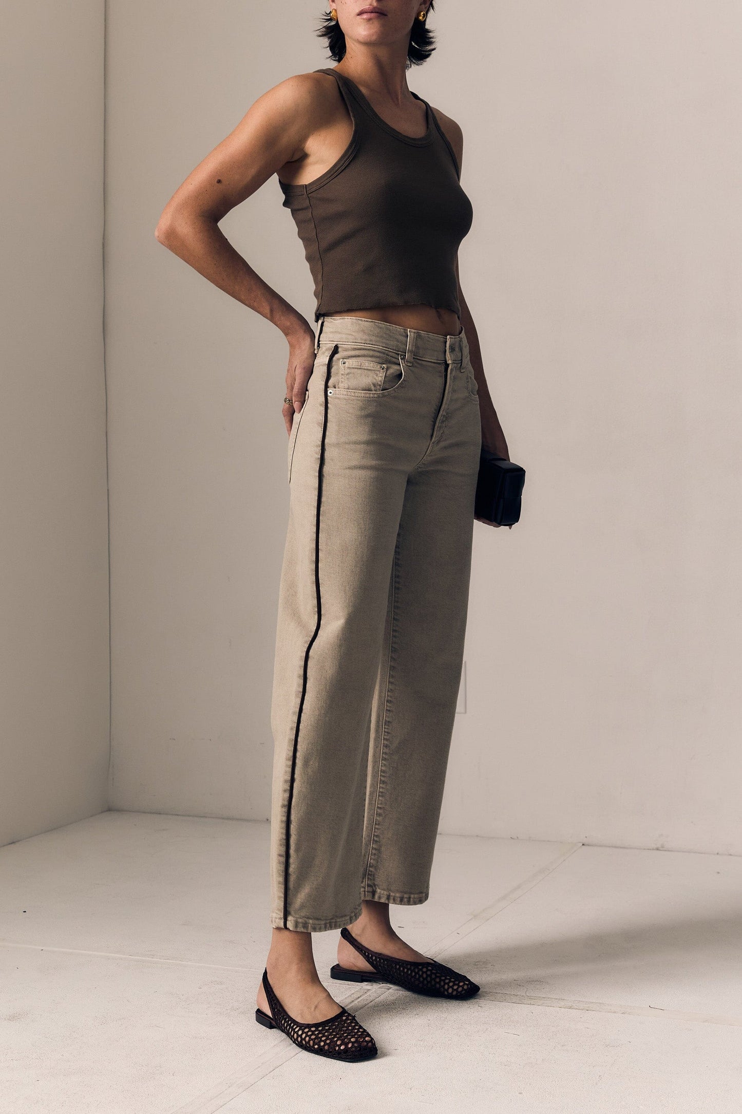 Sideline Nomad Mid-rise Ankle Denim Le Jean 