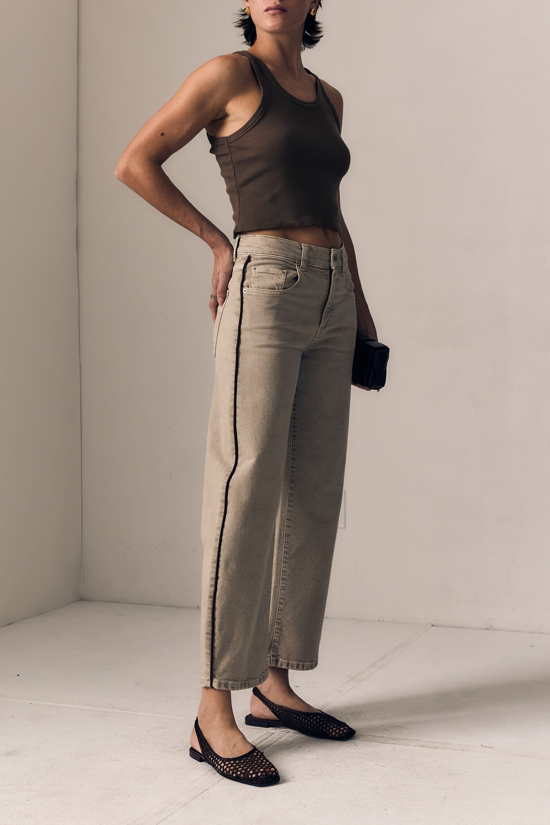 Sideline Nomad Mid-rise Ankle Denim Le Jean 