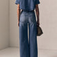 Studded Alexa Mid Rise Denim Le Jean 