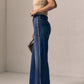 Sideline High Rise Column Jean Denim Le Jean 
