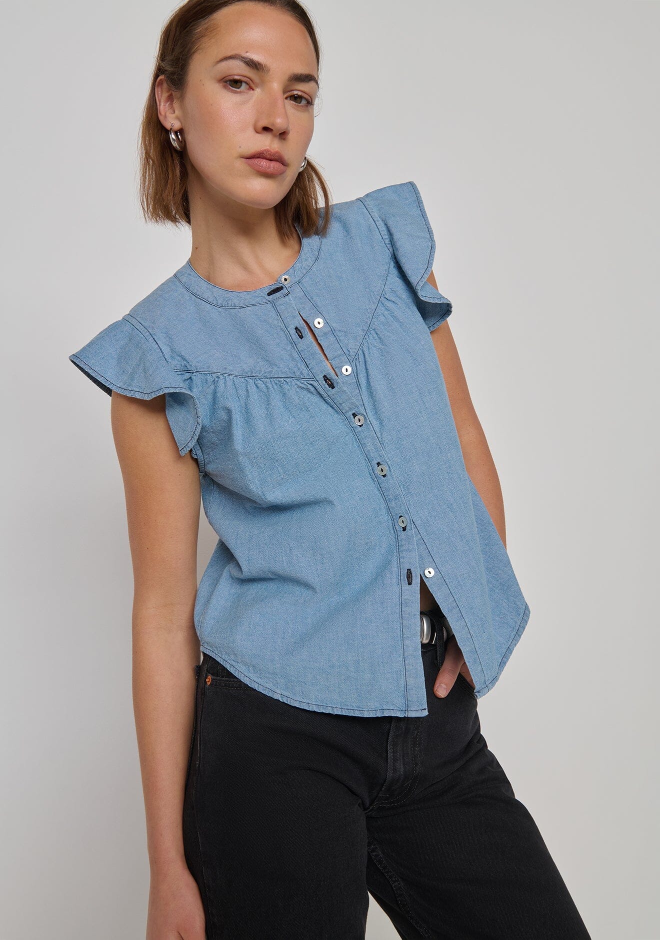 Lindsey Blouse-Tops/Blouses-Uniquities
