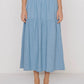 Liza Chambray Skirt-Bottoms-Uniquities