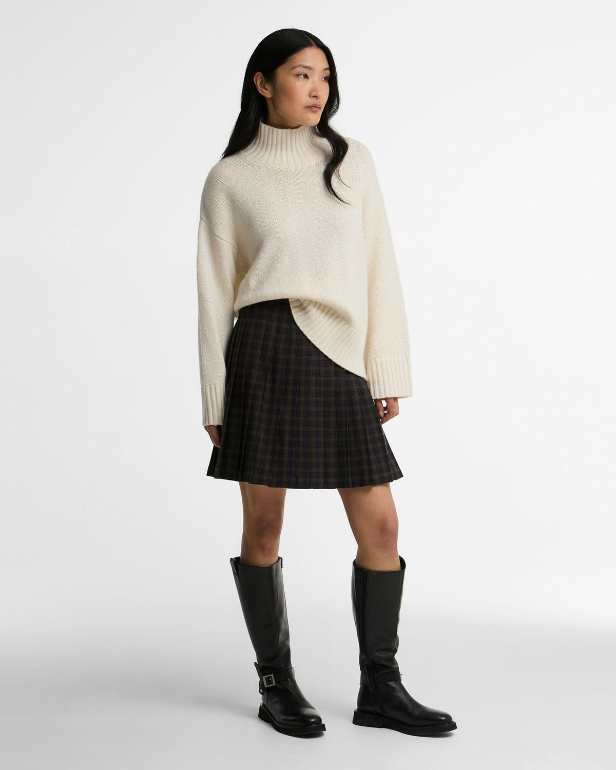 Woodhouse Funnel Neck Jumper-Sweaters-Uniquities