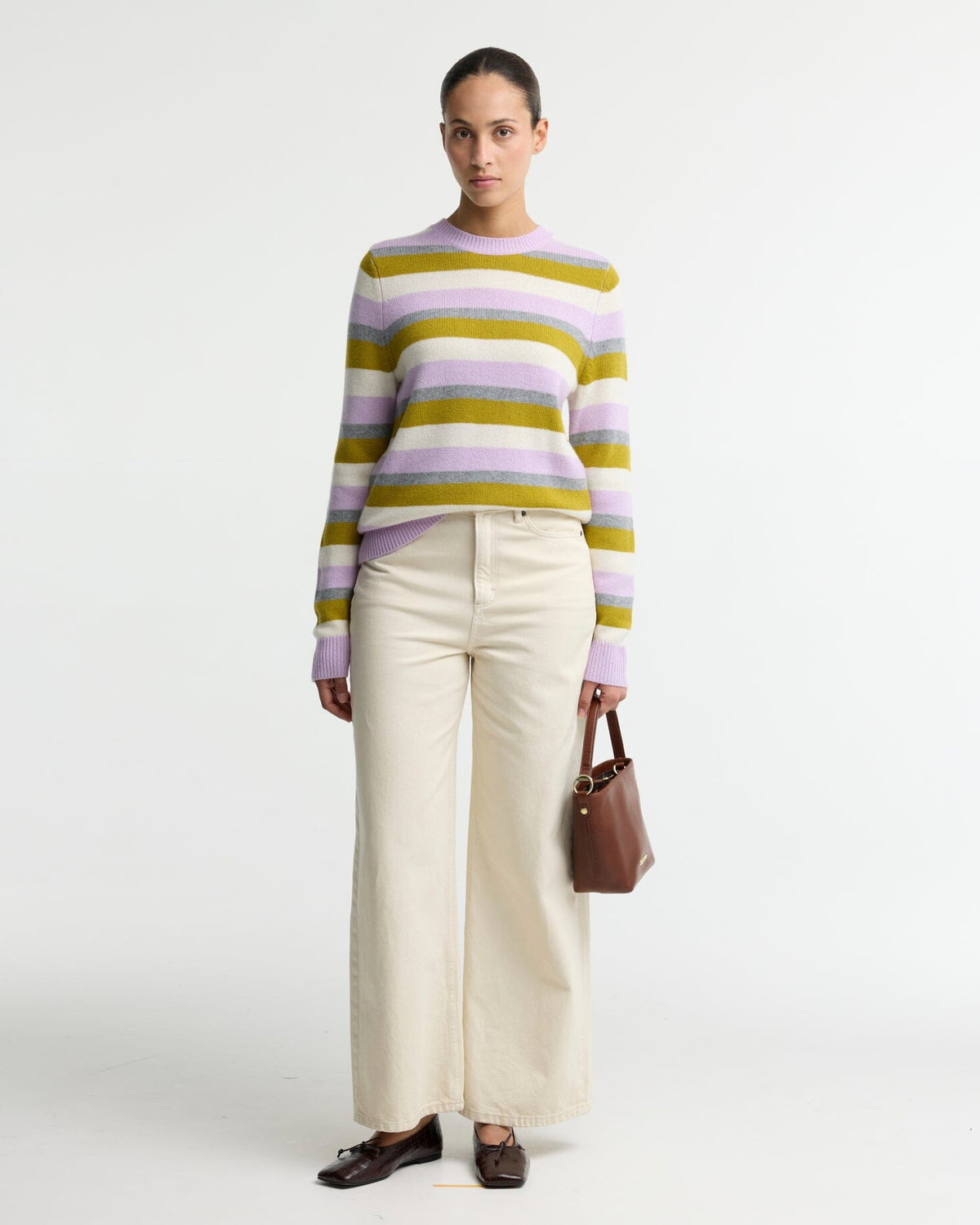 Woodhouse Striped Jumper-Sweaters-Uniquities