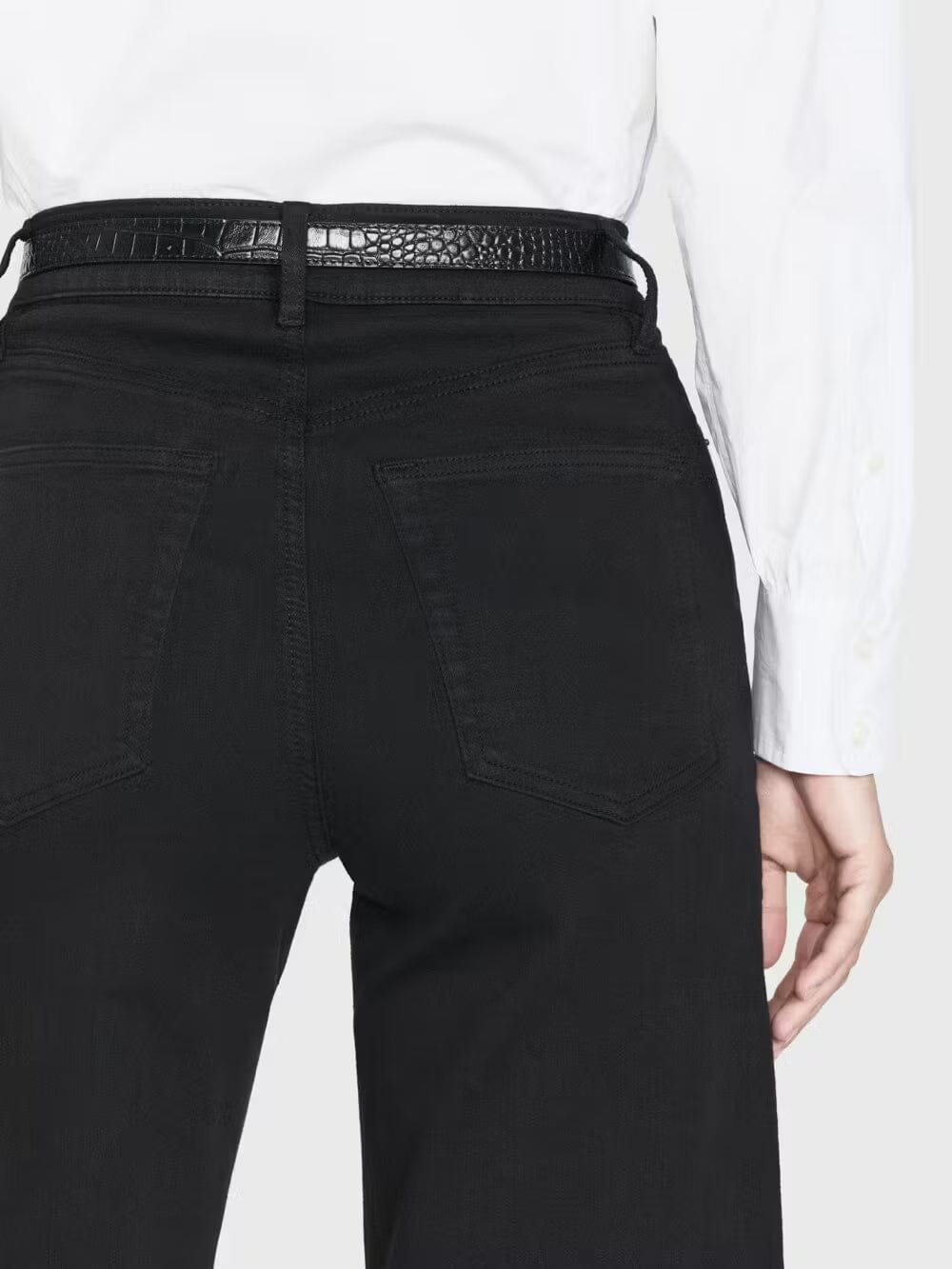 Le Slim Palazzo Jeans-Denim-Uniquities