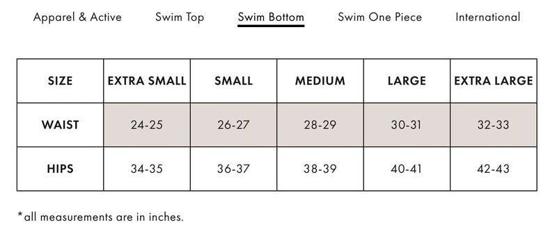 High Tide Bottom Classic-Swimwear-Uniquities