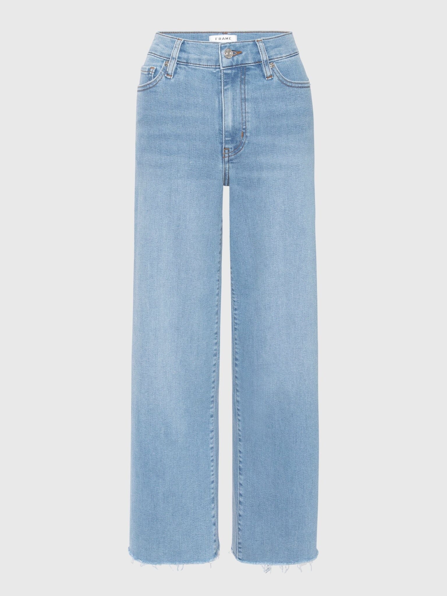 Le Slim Palazzo Crop-Denim-Uniquities