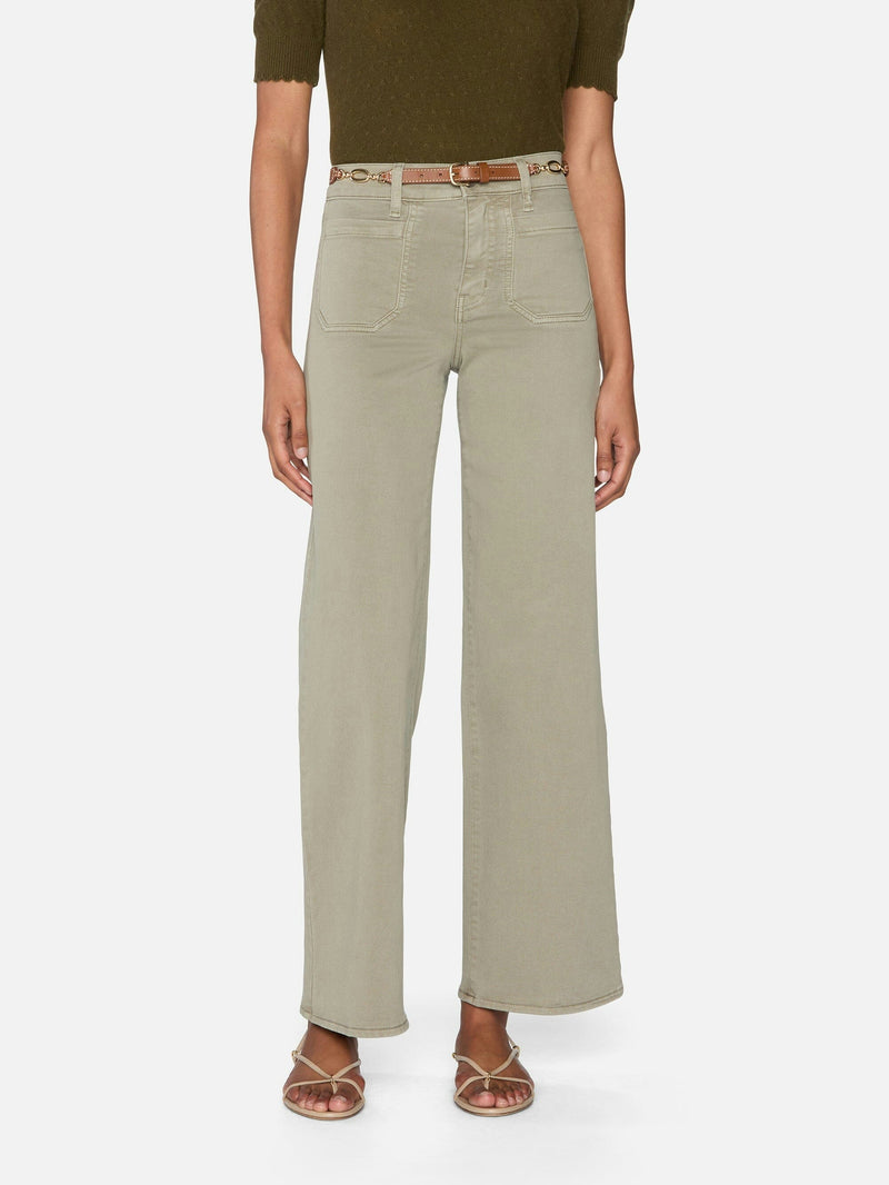 Le Slim Palazzo Modernist Pocket Jeans-Denim-Uniquities