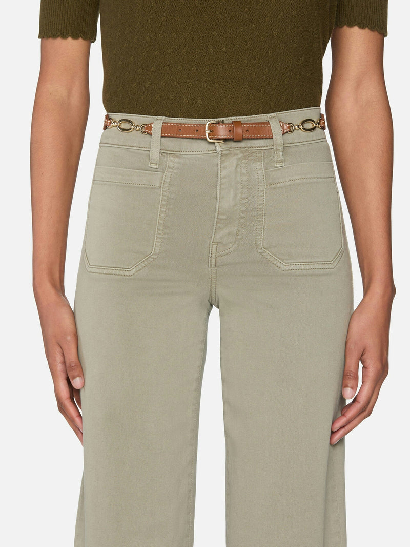 Le Slim Palazzo Modernist Pocket Jeans-Denim-Uniquities