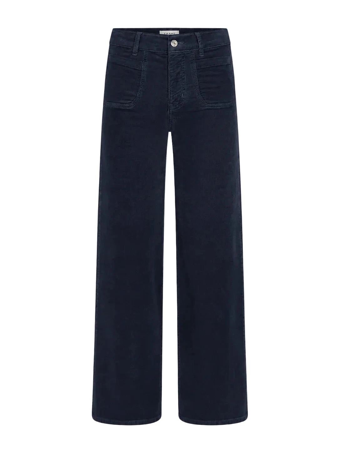 Le Slim Palazzo Modern Pocket Corduroy-Bottoms-Uniquities