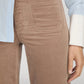 Le Slim Palazzo Modern Pocket Corduroy-Bottoms-Uniquities