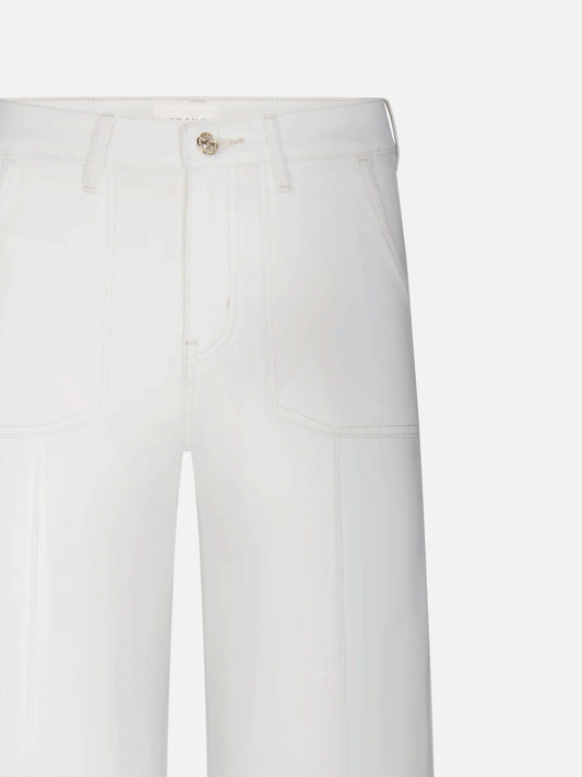 Le Slim Palazzo Pintuck Pocket