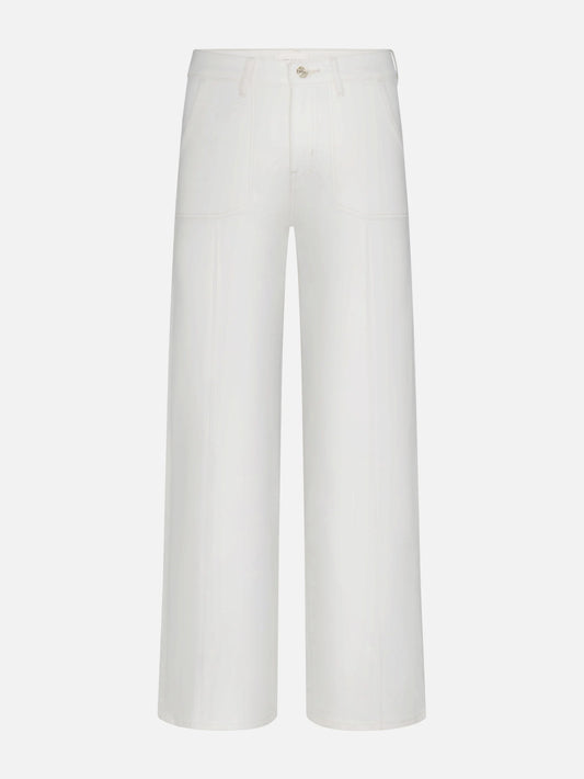 Le Slim Palazzo Pintuck Pocket