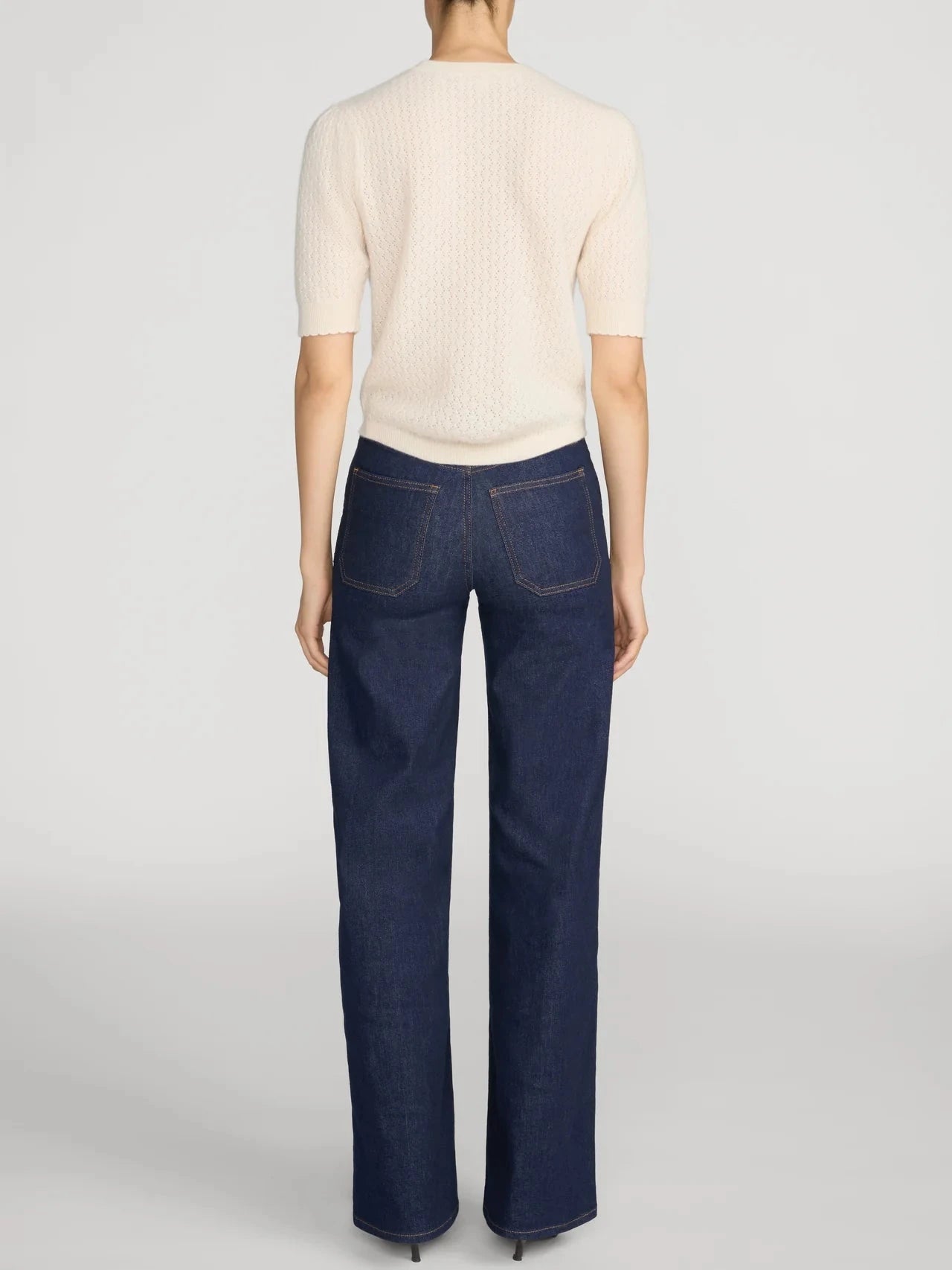 Le Slim Palazzo Pintuck Pocket