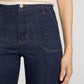 Le Slim Palazzo Pintuck Pocket