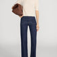 Le Slim Palazzo Pintuck Pocket