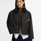 Arlene Checked Wax Jacket-Jackets-Uniquities