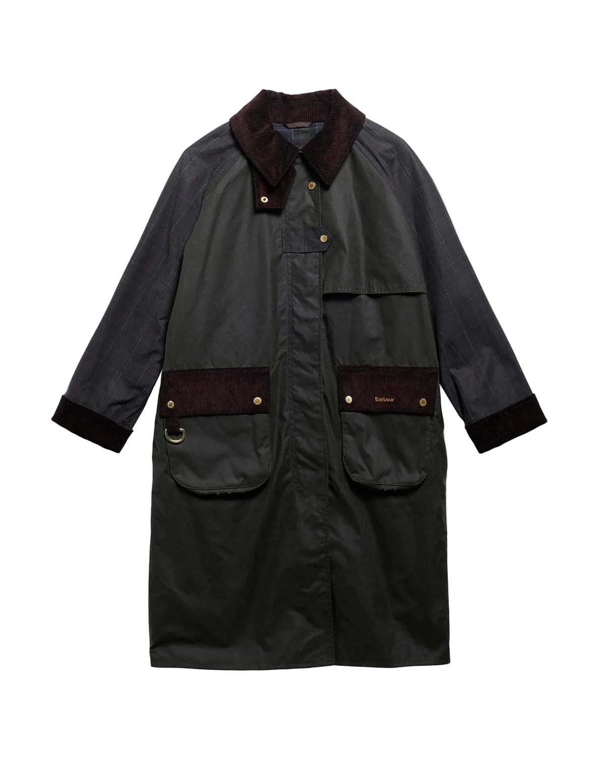 Checked Kirklees Wax Jacket-Jackets-Uniquities