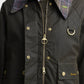 Tartan Collar Spey Wax Jacket-Jackets-Uniquities