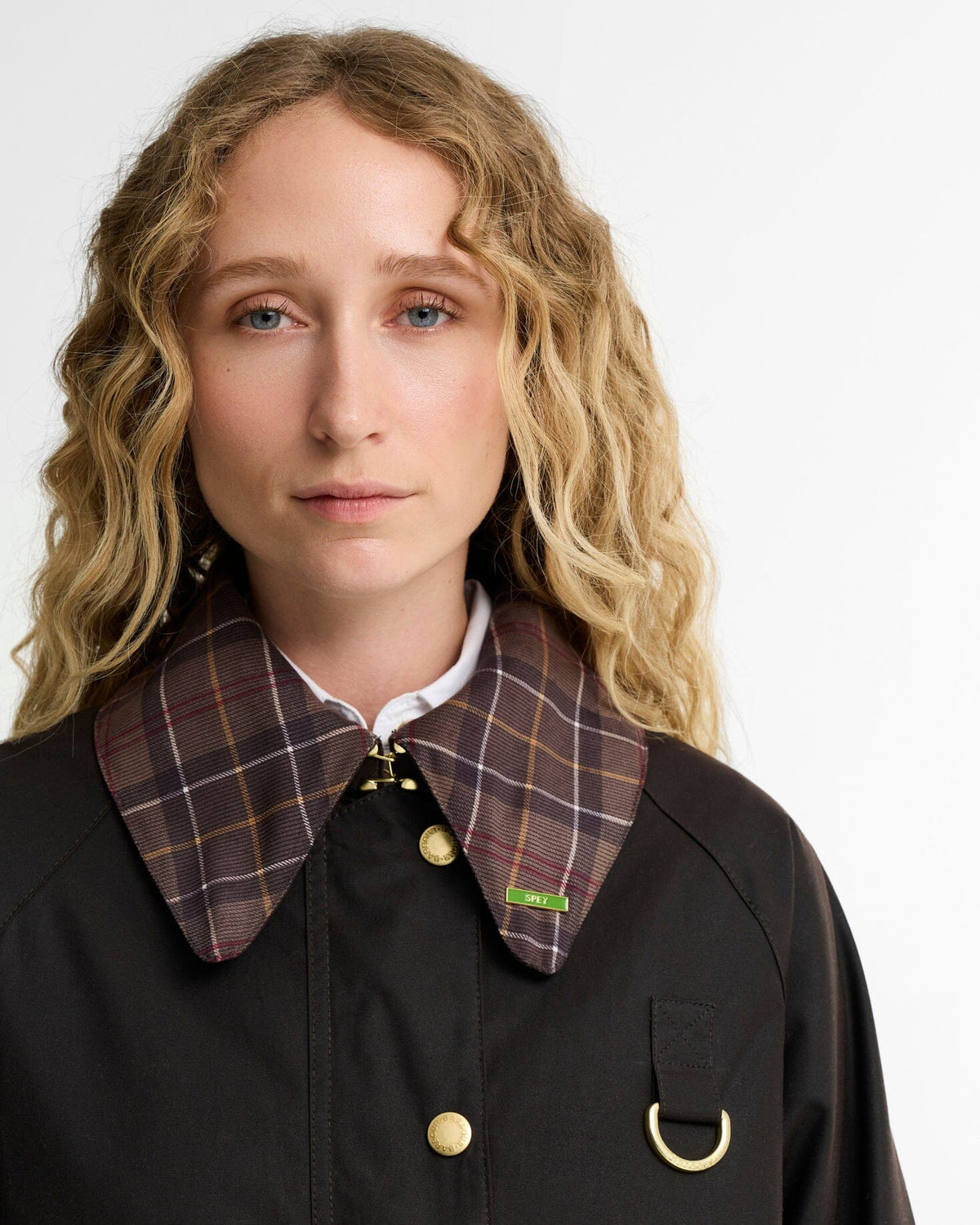 Tartan Collar Spey Wax Jacket-Jackets-Uniquities
