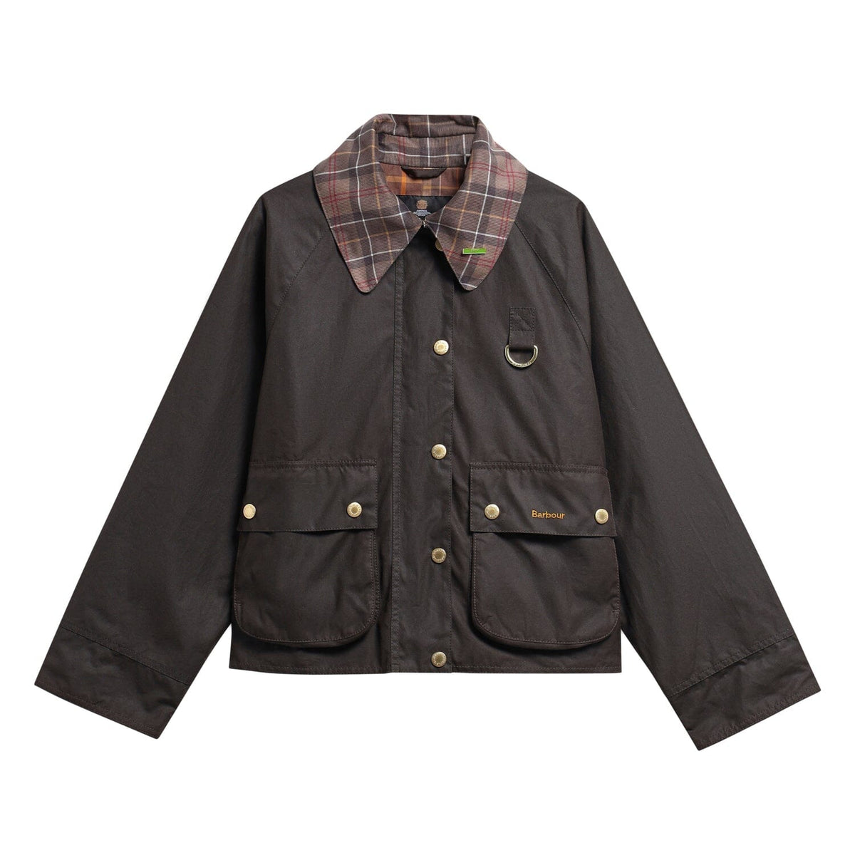 Tartan Collar Spey Wax Jacket-Jackets-Uniquities