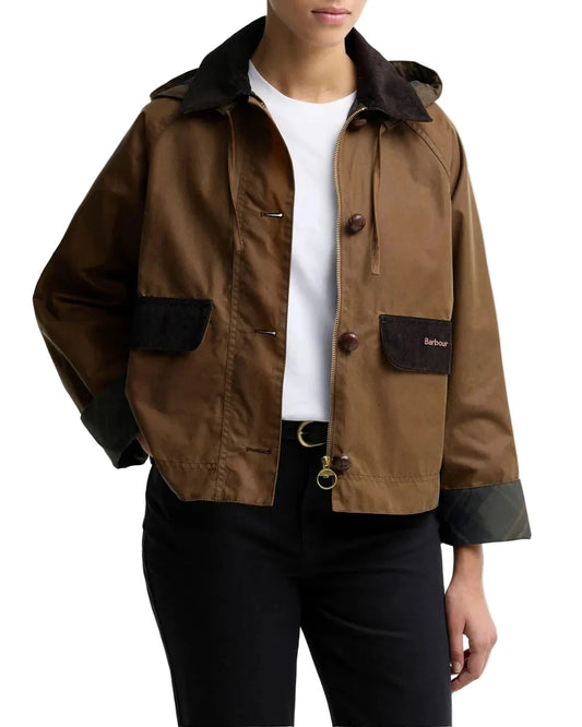 Adina Wax Jacket-Jackets-Uniquities