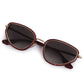 Leah Sunglasses 12k + Bordeaux-Accessories-Uniquities