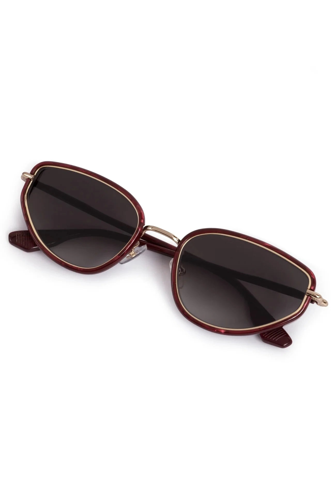 Leah Sunglasses 12k + Bordeaux-Accessories-Uniquities