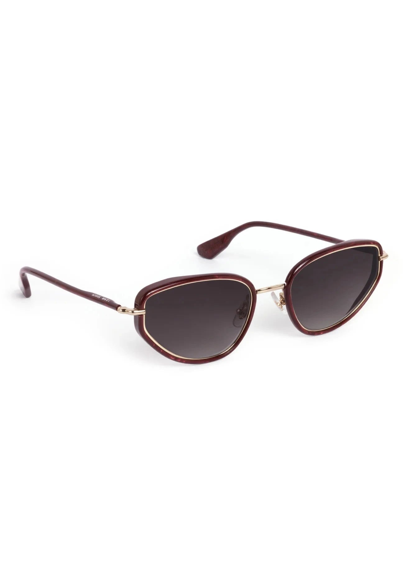 Leah Sunglasses 12k + Bordeaux-Accessories-Uniquities