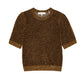 Lurex Gathered Sweater