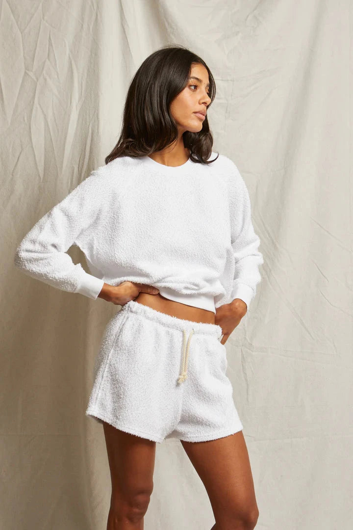 Dani Boucle Shorts-Bottoms-Uniquities