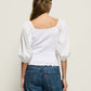 Marie-Lou Peasant Top-Tops/Blouses-Uniquities