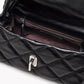 Quilted Mini Dual Shoulder Bag-Accessories-Uniquities