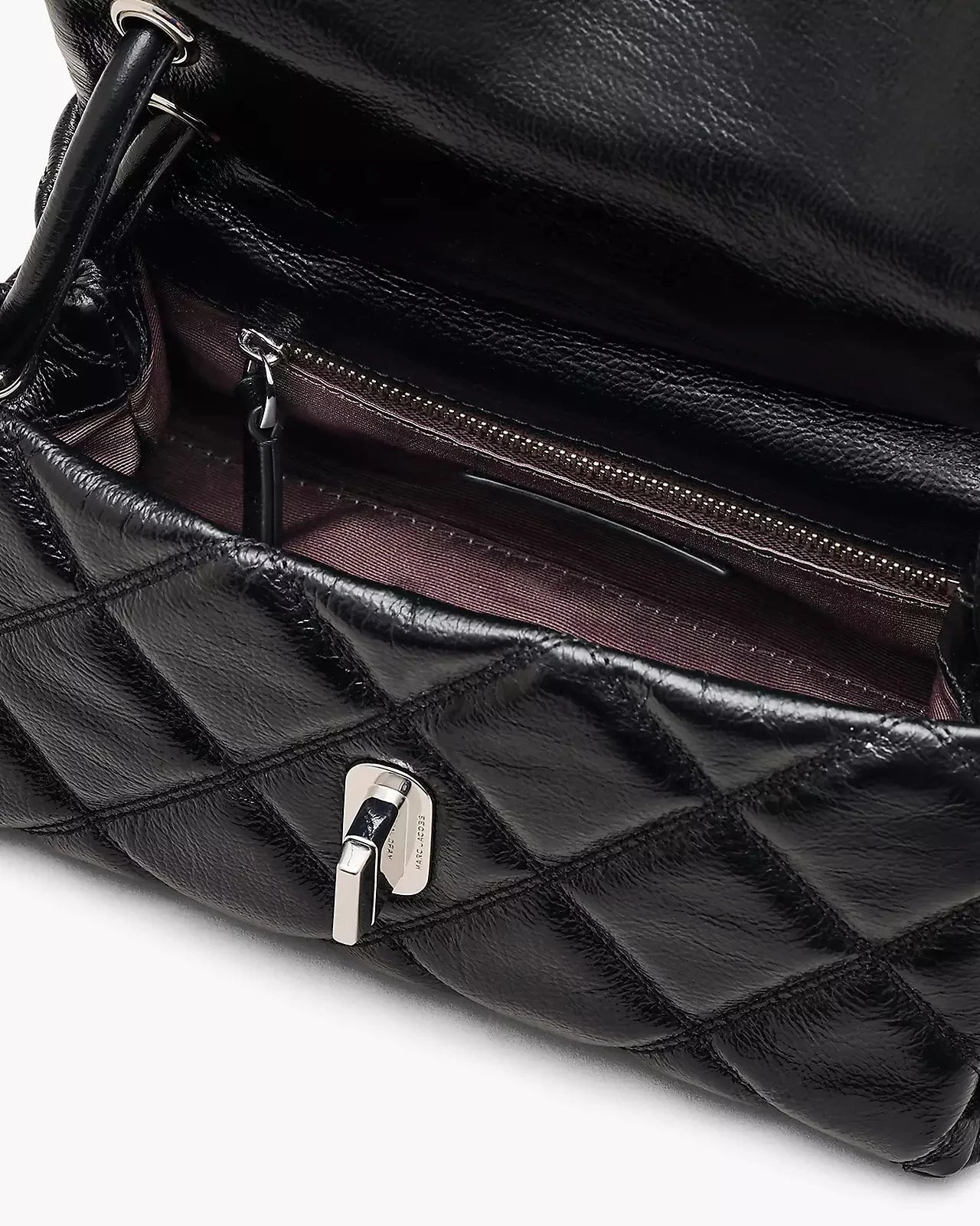 Quilted Mini Dual Shoulder Bag-Accessories-Uniquities