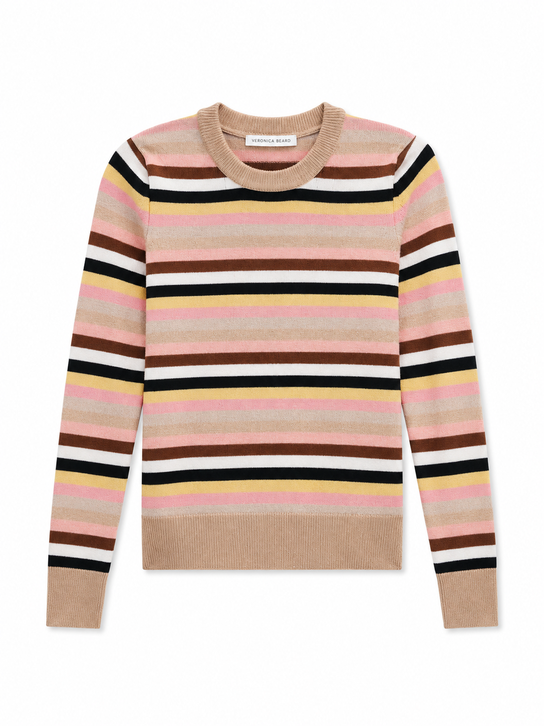 Long Sleeve Striped Crew