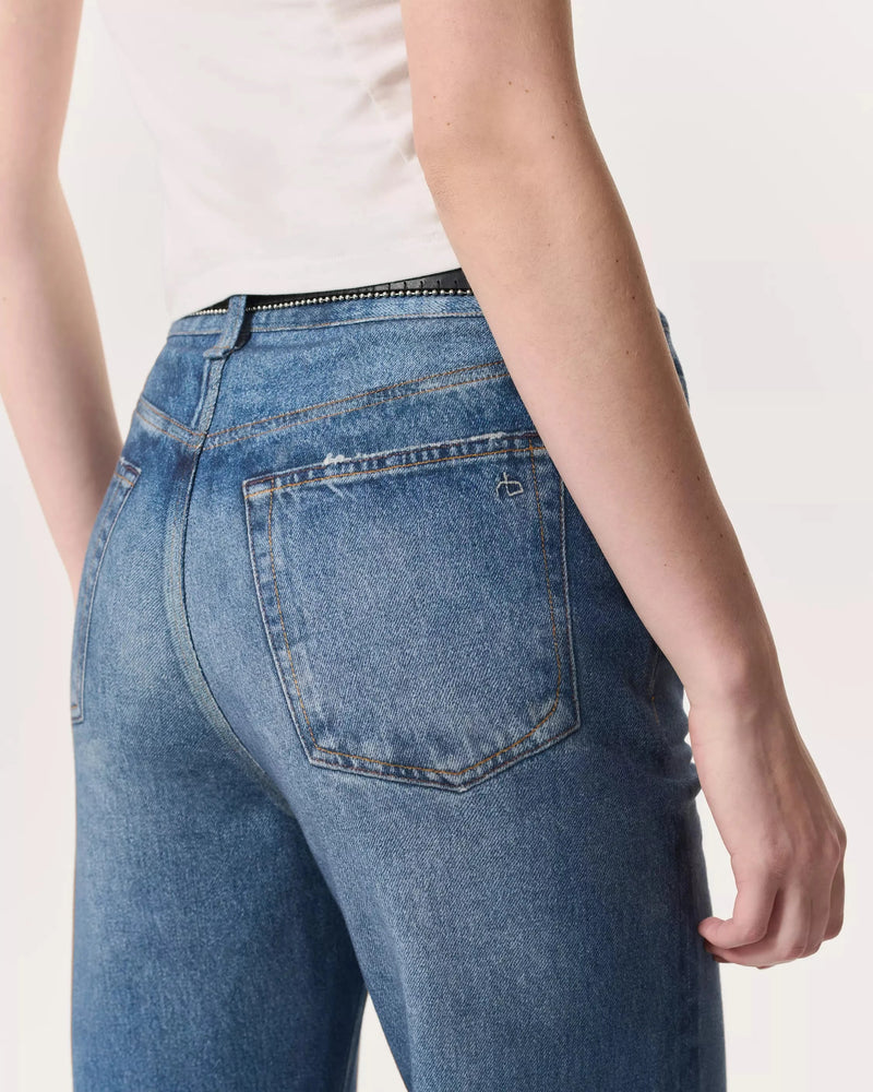 Miramar Shea Ankle Relaxed Jeans-Denim-Uniquities
