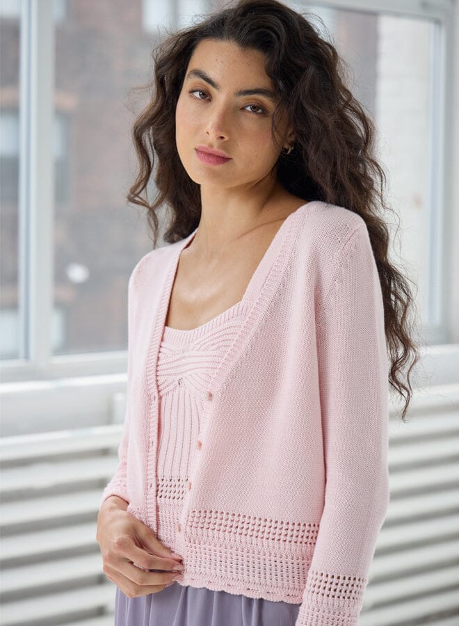 Scallop Edge Cardigan-Sweaters-Uniquities