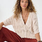 Short Sleeve Dolman Stitchery Cardigan-Sweaters-Uniquities