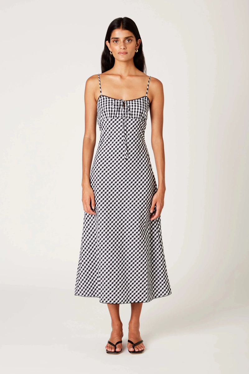 Nikki Gingham Dress-Dresses-Uniquities