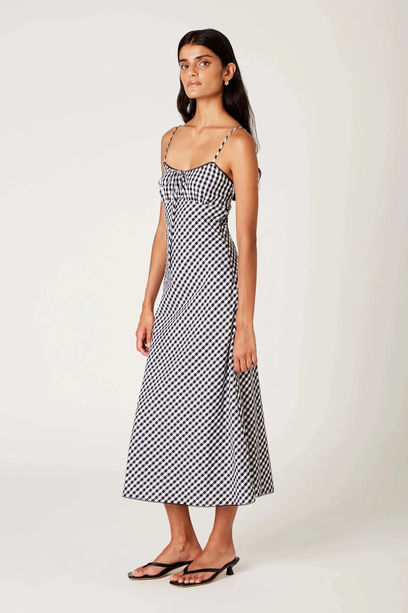 Nikki Gingham Dress-Dresses-Uniquities