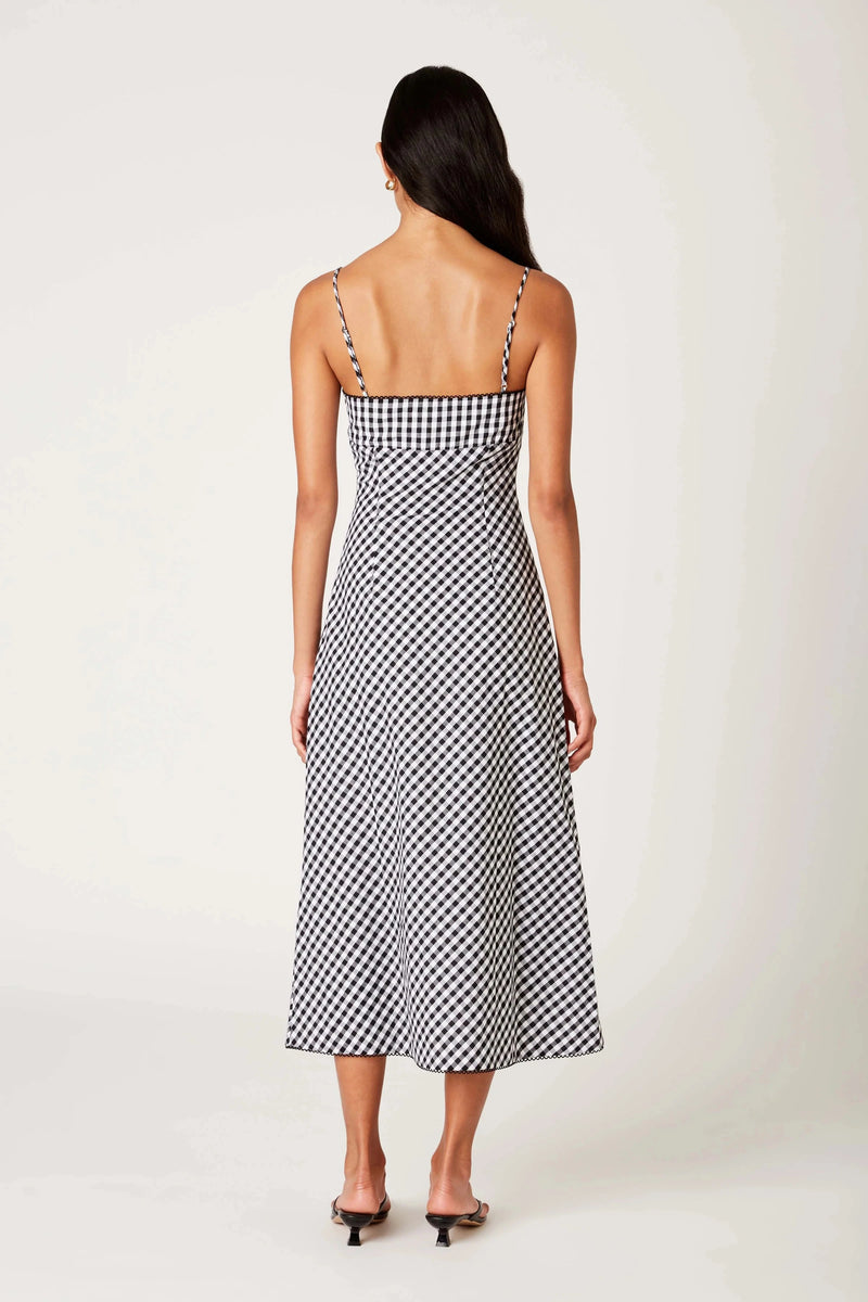 Nikki Gingham Dress-Dresses-Uniquities