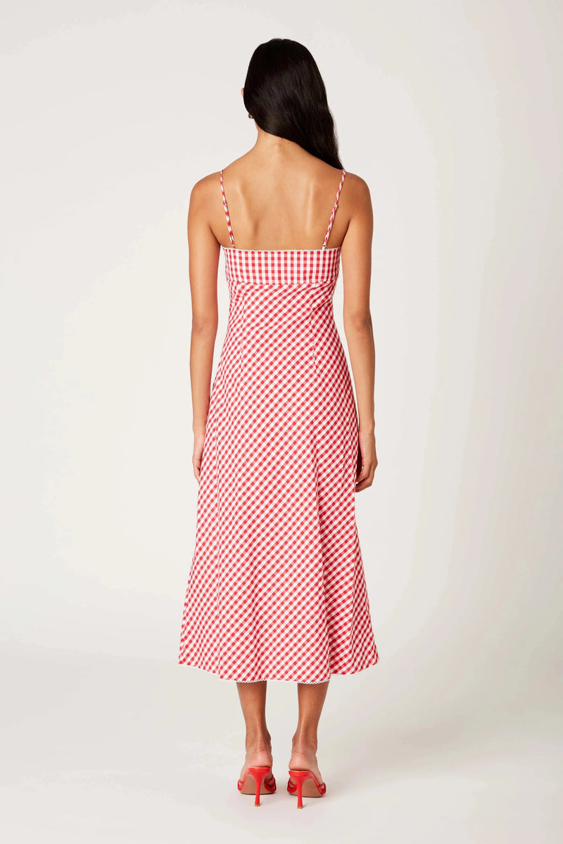 Nikki Gingham Dress-Dresses-Uniquities
