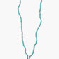 Turquoise Mix Rosary Necklace-Jewelry-Uniquities