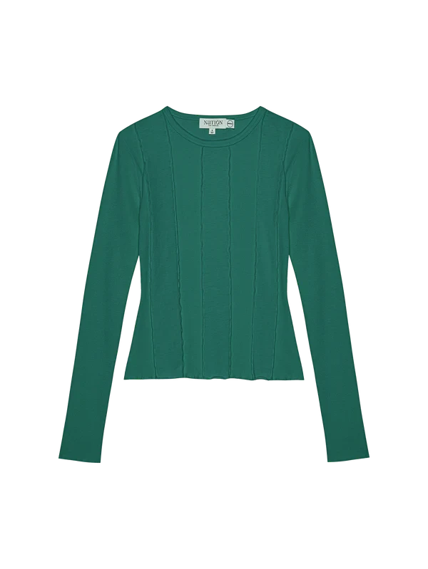Nico Seamed Top-Tops/Blouses-Uniquities