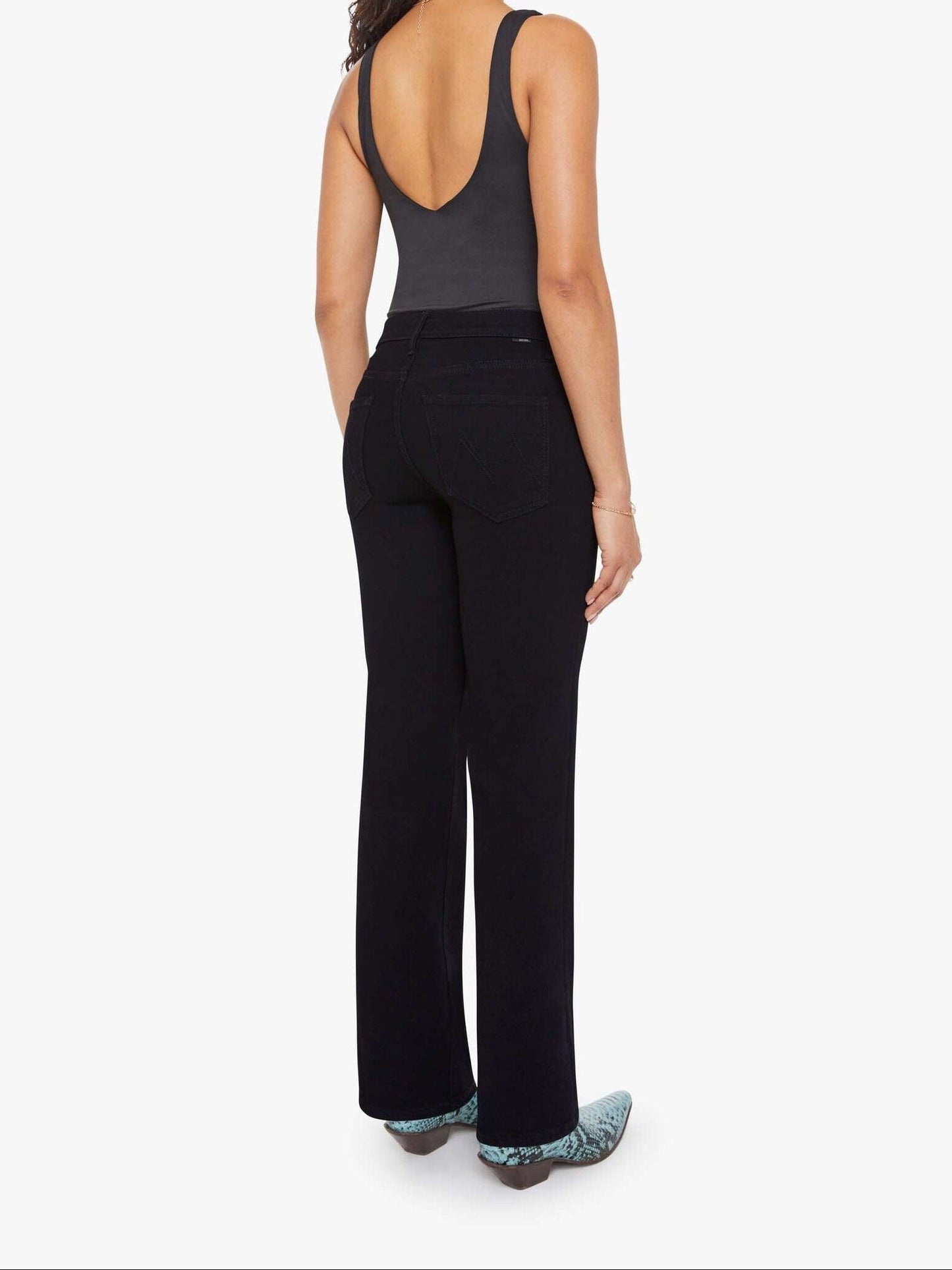 PETITES The Lil' Kick It Jeans in Nighty Night-Denim-Uniquities