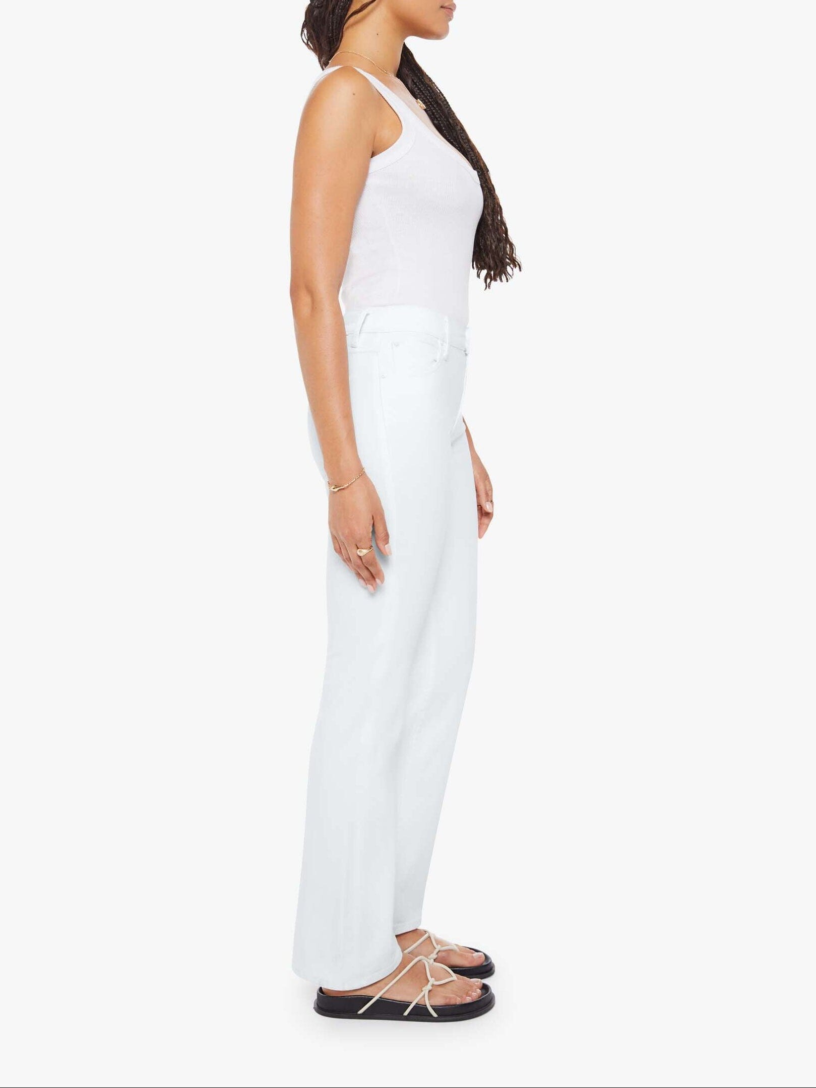 PETITES The Lil' Kick It Jeans in Totally Innocent-Denim-Uniquities